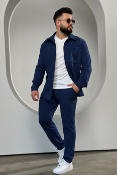 KOSZULA MĘSKA BG LOOP | GRANAT