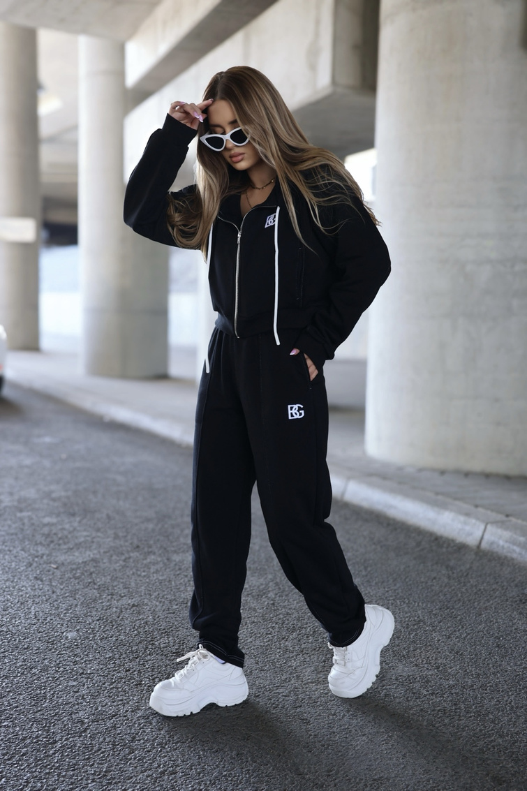 Spodnie damskie BG Bananas | czarny