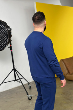 BLUZA MĘSKA BG BASIC | GRANAT