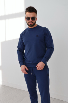 Spodnie męskie BG Brand | granat