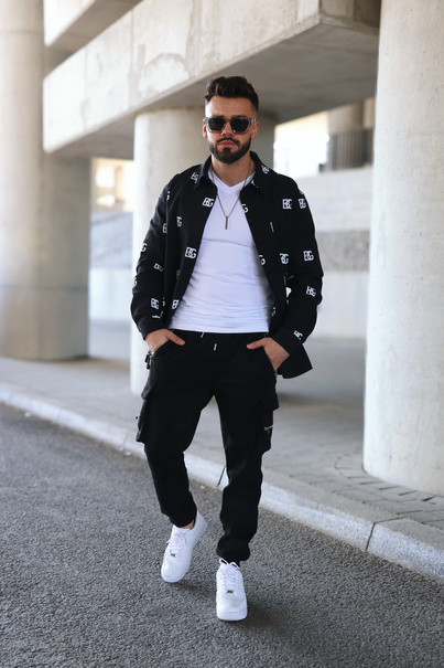 Koszula męska BG Play | czarny