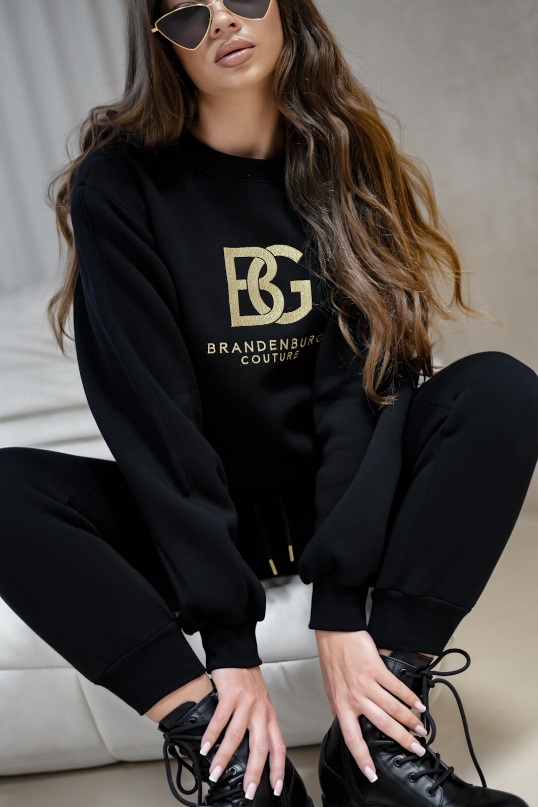 DRES DAMSKI BG CINAMOON | CZARNY