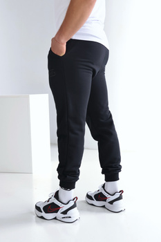 Spodnie męskie BG Brand | czarny-czarny