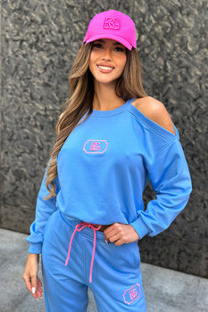 DRES DAMSKI BG FUSION | NIEBIESKI