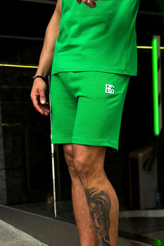 SZORTY MĘSKIE BG ZONE | ZIELONY