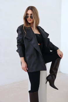 Marynarka damska BG Voila | gorzka czekolada