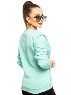 Bluza damska miętowa W01-61