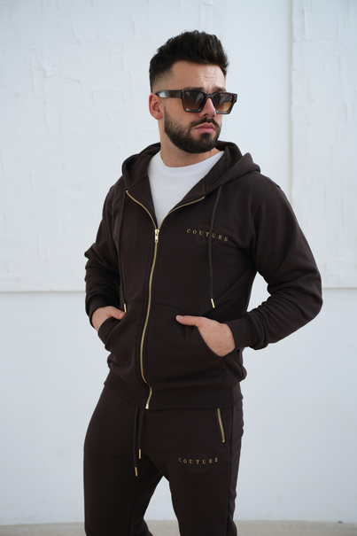 Bluza męska BG Far | gorzka czekolada