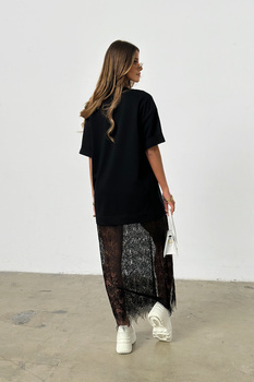 SUKIENKA DAMSKA BG ROCKSTAR | CZARNY