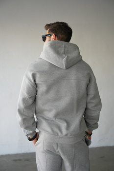 DRES MĘSKI BG FLOW | SZARY MELANŻ