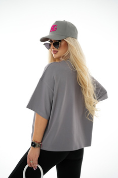 BLUZKA BG VEGAS | SZARY