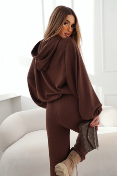 Komplet damski BG Opium | gorzka czekolada