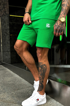 SZORTY MĘSKIE BG ZONE | ZIELONY