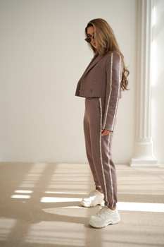 MARYNARKA DAMSKA BG FEEL | CAPPUCCINO