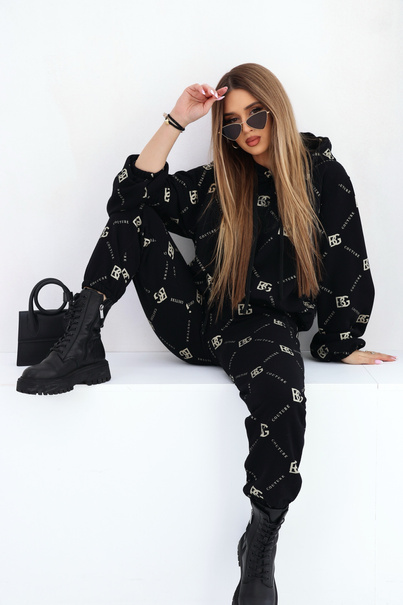 Dres damski BG Holo | czarny-złoty