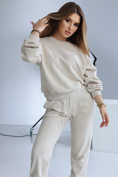 SPODNIE DAMSKIE BG BRAND | JASNY BEŻ