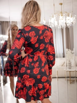 Krótka zwiewna sukienka Sabrina