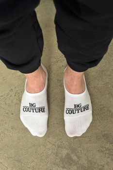 SKARPETY - STOPKI BG MICRO | BIAŁY