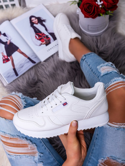 Damskie buty sportowe białe BK939-9