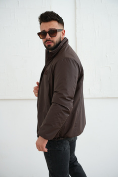 Kurtka męska BG Water | gorzka czekolada