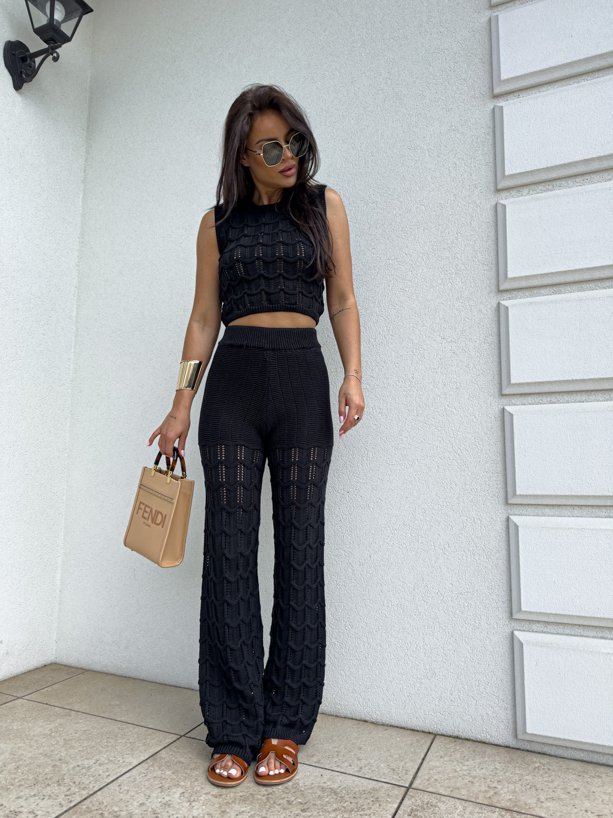 Komplet SANTORINI - czarny