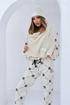 Szalik BG Bear | waniliowy