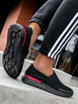 Męskie buty sportowe czarne YH100A