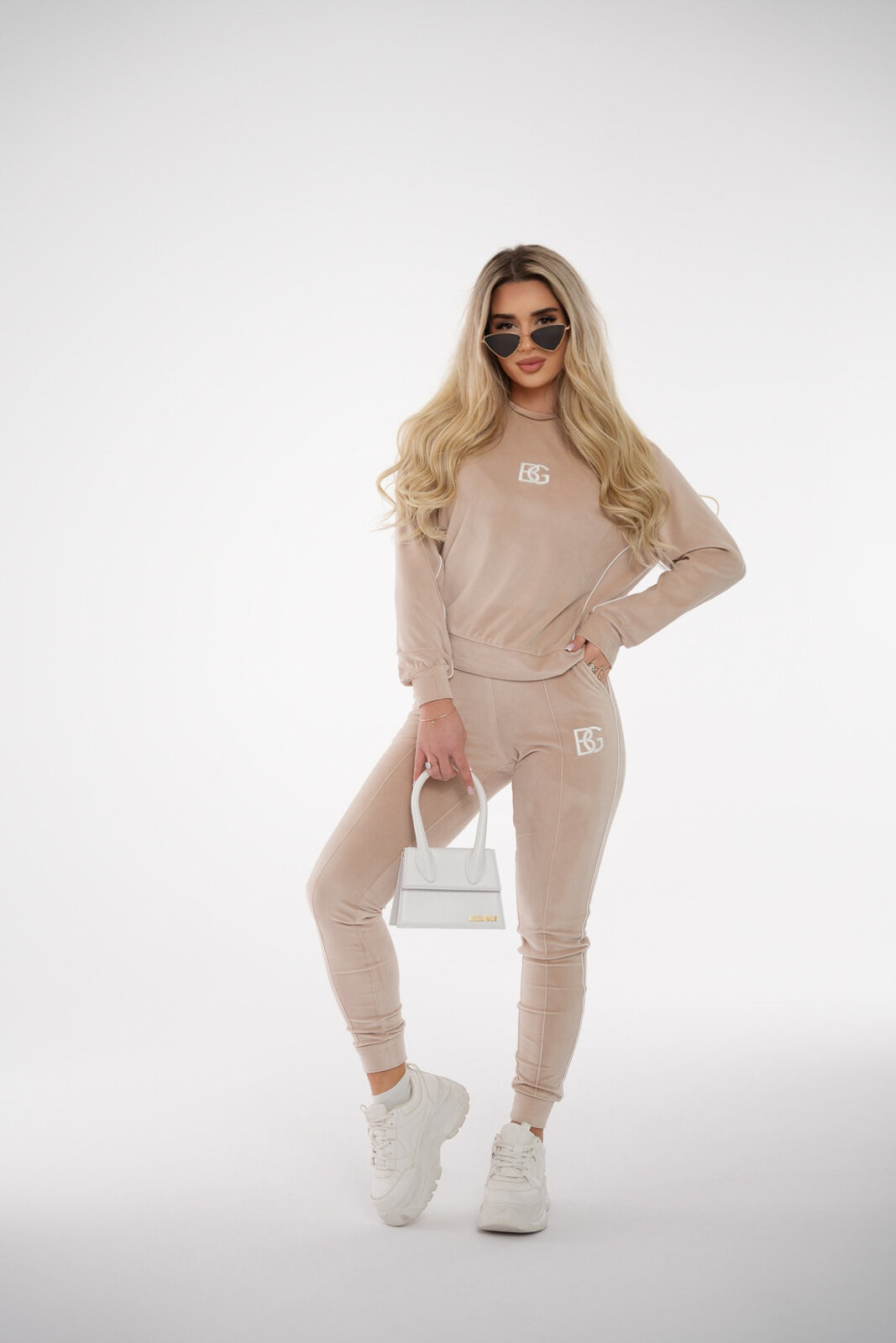 DRES DAMSKI BG LINE WOMAN BRANDENBURG COUTURE | BEŻOWY