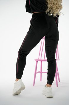 DRES BG LINE WOMAN | CZARNY