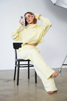 Komplet dresowy damski BG Neris | masełko