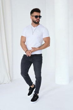 T-Shirt męski BG Volta | biały