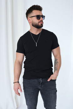 T-Shirt męski BG Volta | czarny