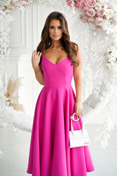 SUKIENKA MIDI NA RAMIĄCZKACH