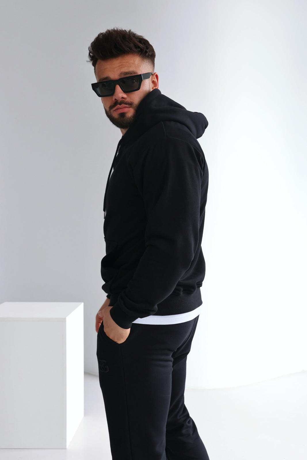 Bluza męska BG Kangoo | czarny