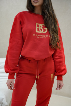 DRES DAMSKI BG CINAMOON | CZERWONY