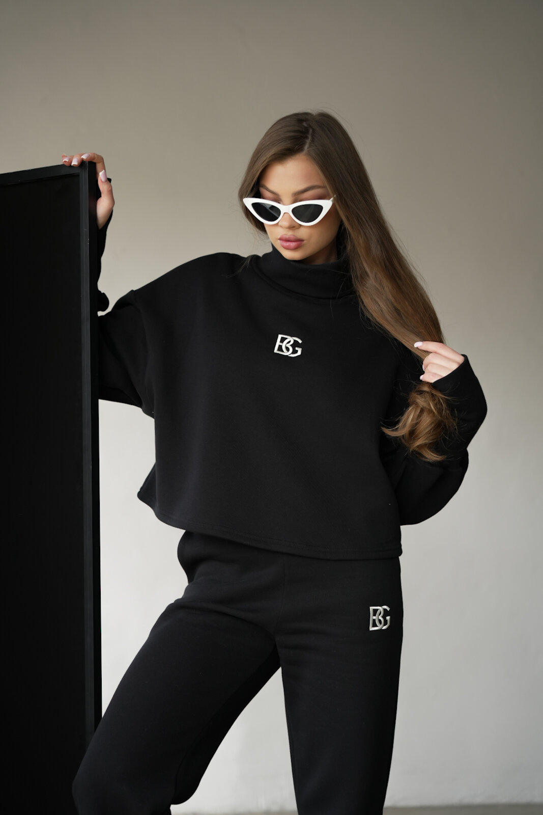 DRES DAMSKI BG SIREN | CZARNY