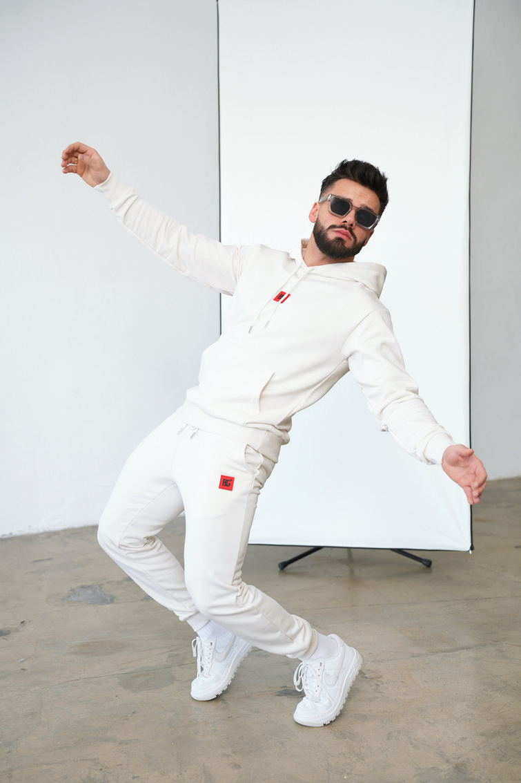 Bluza męska BG Hop | kokos