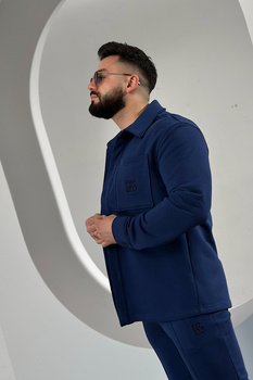 KOSZULA MĘSKA BG LOOP | GRANAT