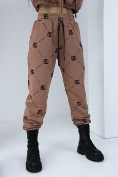 Dres damski BG Holo | kamel-czekolada