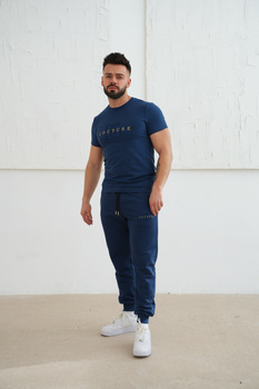 T-Shirt męski BG Fito | granat