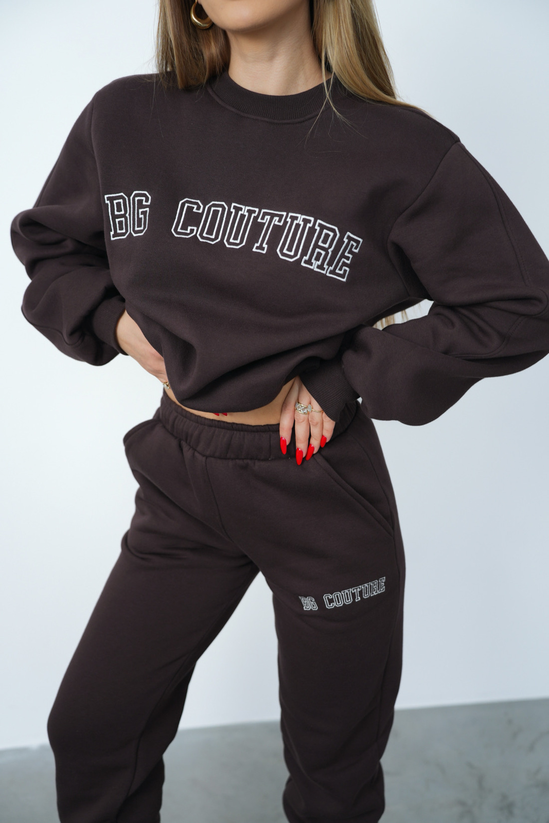 Dres damski BG Maniac | gorzka czekolada