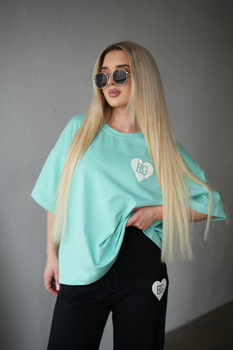 T-SHIRT BG BRANDENBURG CAROLA | MIĘTOWY