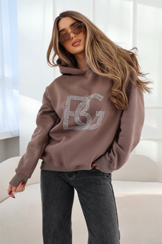 Bluza damska BG Diamond | cappuccino