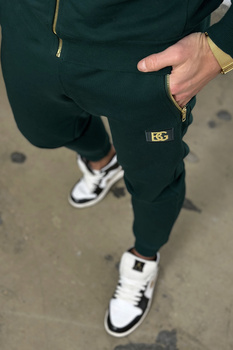 SPODNIE MĘSKIE BG VINCE | CIEMNA ZIELEŃ