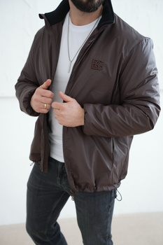 Kurtka męska BG Water | gorzka czekolada