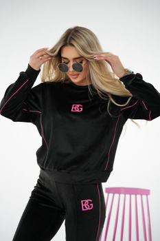 DRES BG LINE WOMAN | CZARNY