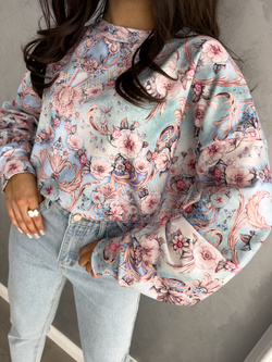 Bluza MARC – pozytywka niebieska