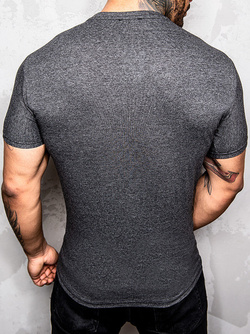 Męski t-shirt grafitowy TSK9