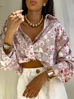 Koszula OVER SPRING - magnolia