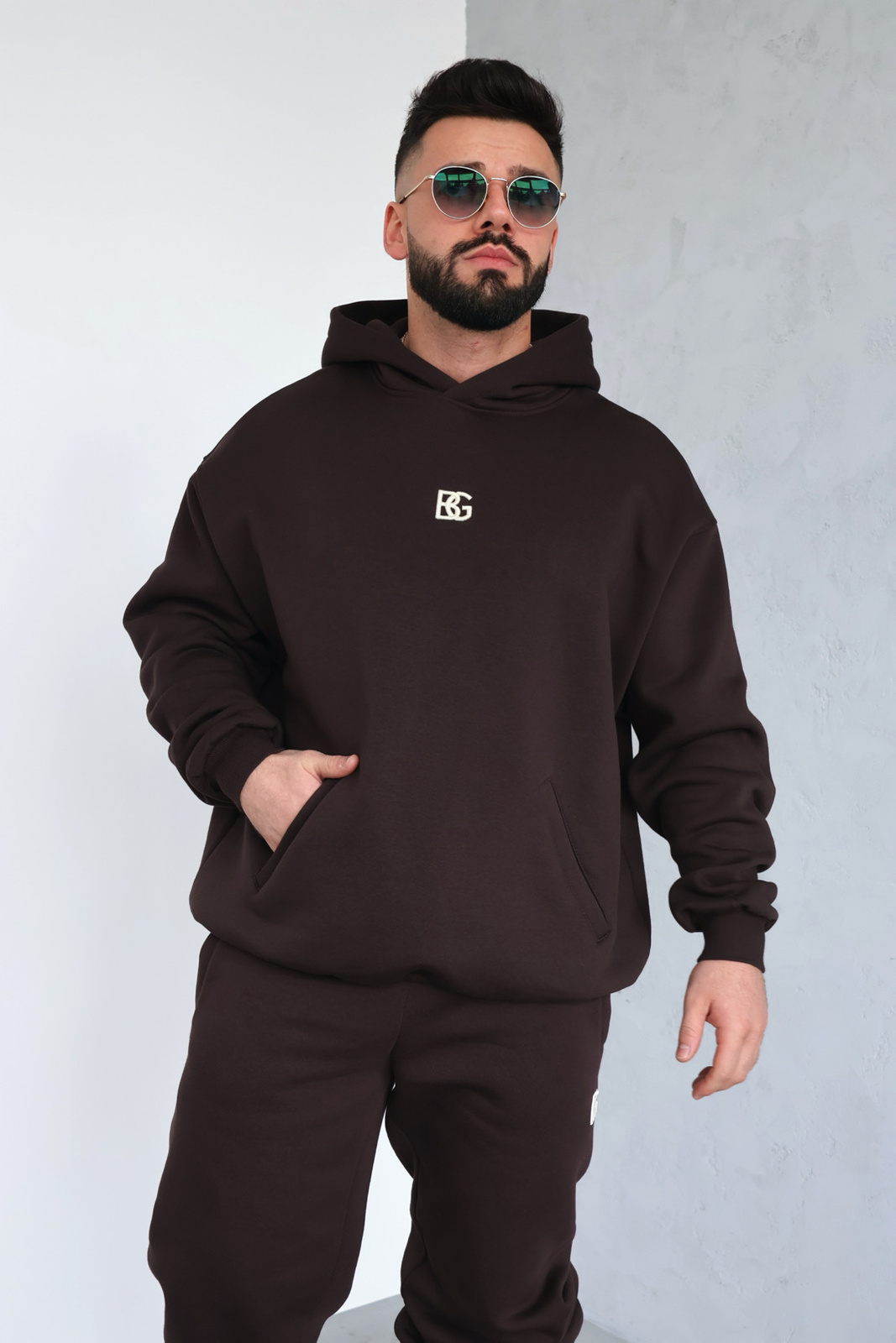 Dres męski BG Benny | gorzka czekolada